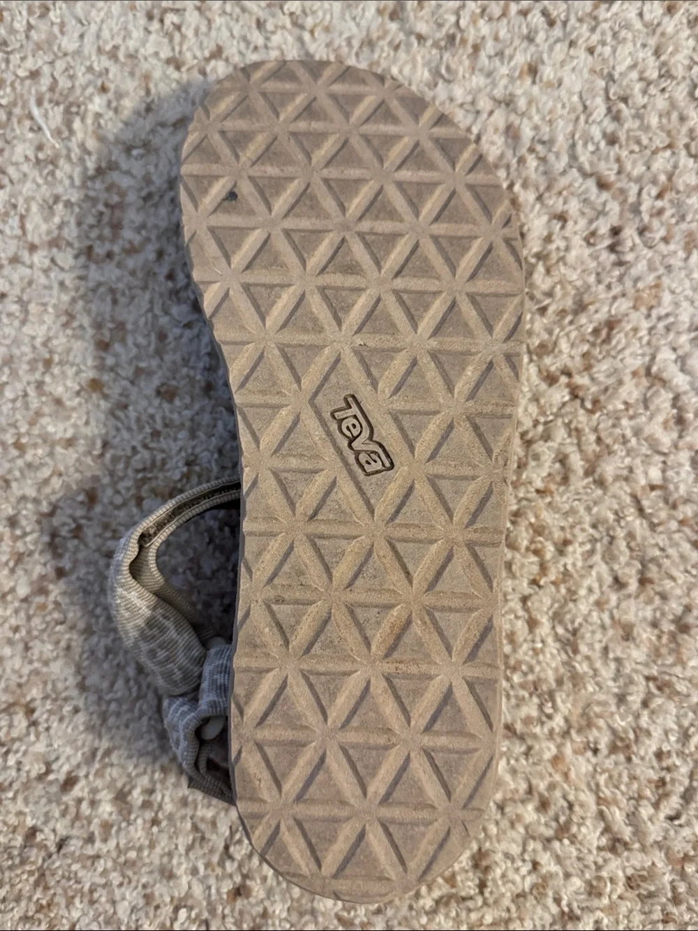 Teva Beige Strap Sandals